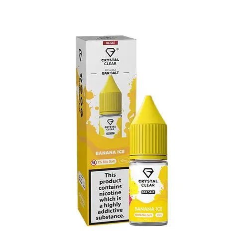 Crystal Clear Nic Salt - Banana Ice - Development store