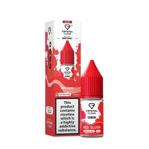 Crystal Clear Nic Salt - Red Slush - Online - Vapes