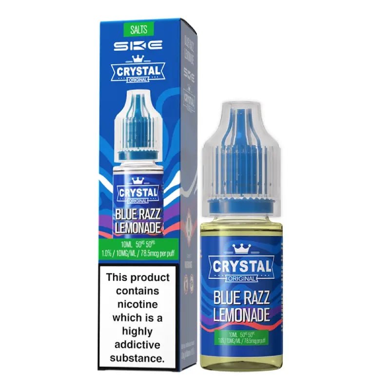 Crystal SKE Nic Salt - Blue Razz Lemonade - Online - Vapes