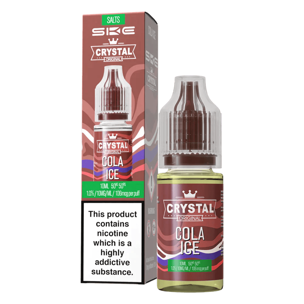 Crystal SKE Nic Salt - Cola Ice - Online - Vapes