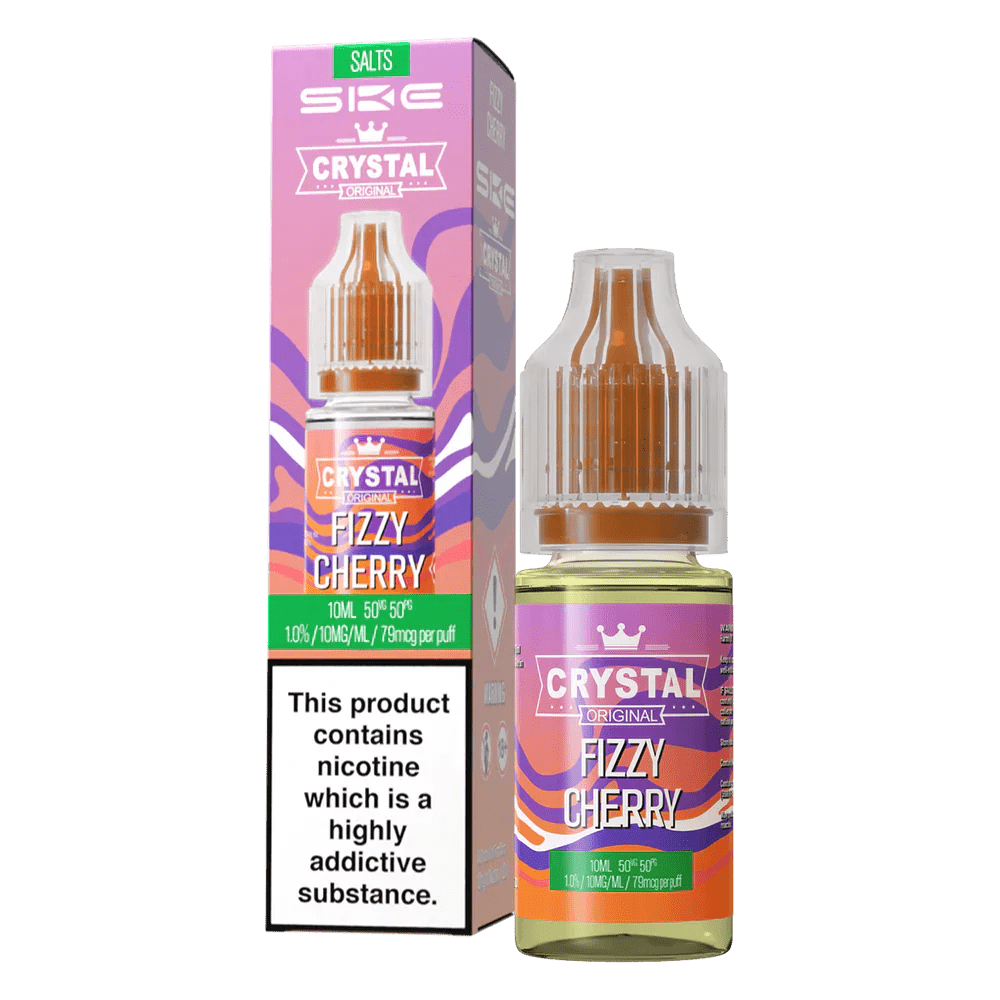 Crystal SKE Nic Salt - Fizzy Cherry - Online - Vapes