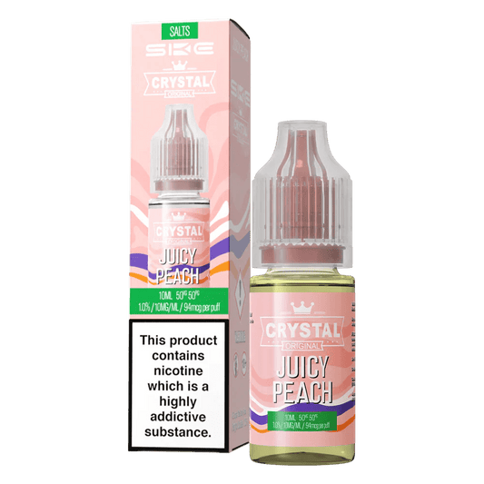 Crystal SKE Nic Salt - Juicy Peach - Online - Vapes