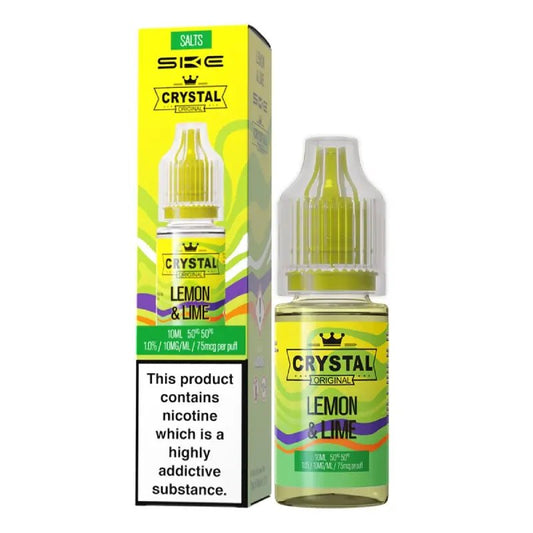 Crystal SKE Nic Salt - Lemon & Lime - Online - Vapes