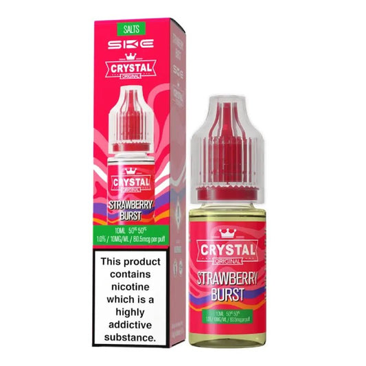 Crystal SKE Nic Salt - Strawberry Burst - Online - Vapes