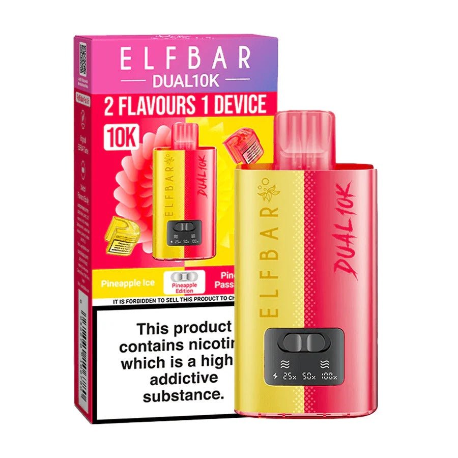 Elf Bar Dual 10K Disposable Vape Kit 20mg - Online - Vapes