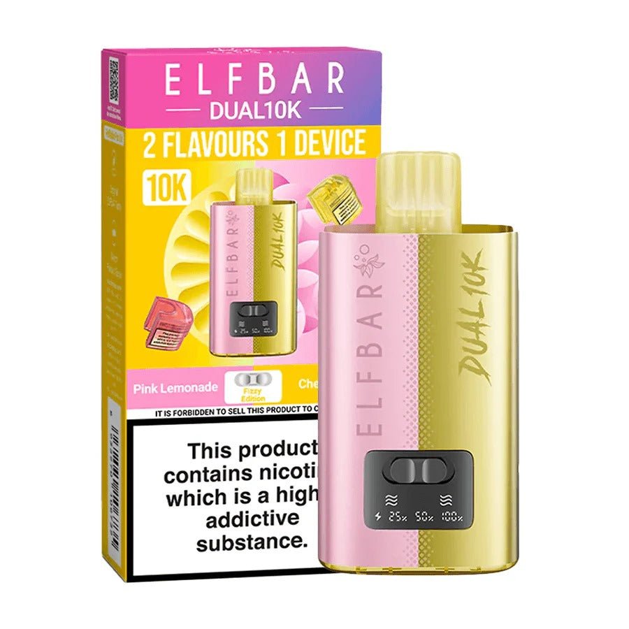 Elf Bar Dual 10K Disposable Vape Kit 20mg - Online - Vapes