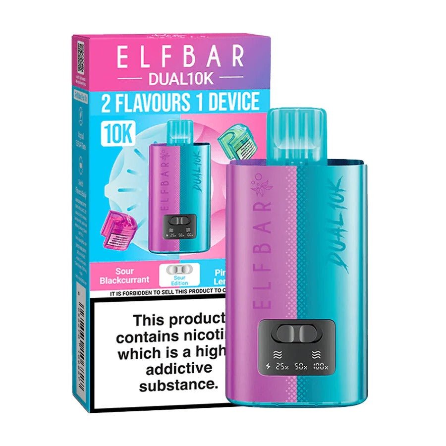 Elf Bar Dual 10K Disposable Vape Kit 20mg - Online - Vapes