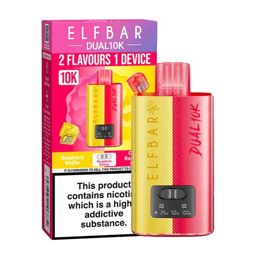 Elf Bar Dual 10K Disposable Vape Kit 20mg - Online - Vapes