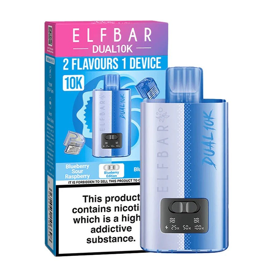 Elf Bar Dual 10K Disposable Vape Kit 20mg - Online - Vapes