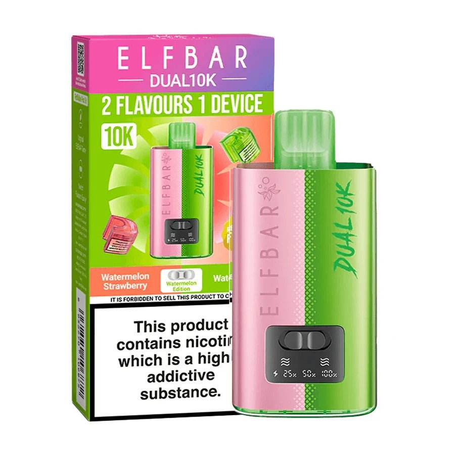 Elf Bar Dual 10K Disposable Vape Kit 20mg - Online - Vapes