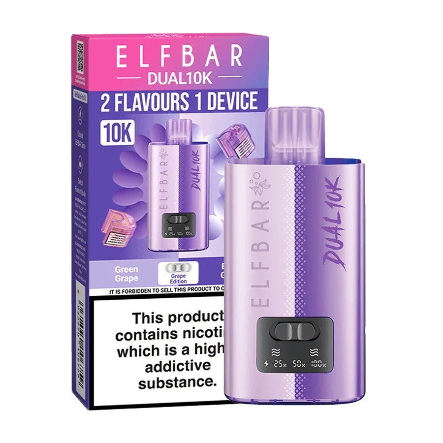 Elf Bar Dual 10K Disposable Vape Kit 20mg - Online - Vapes