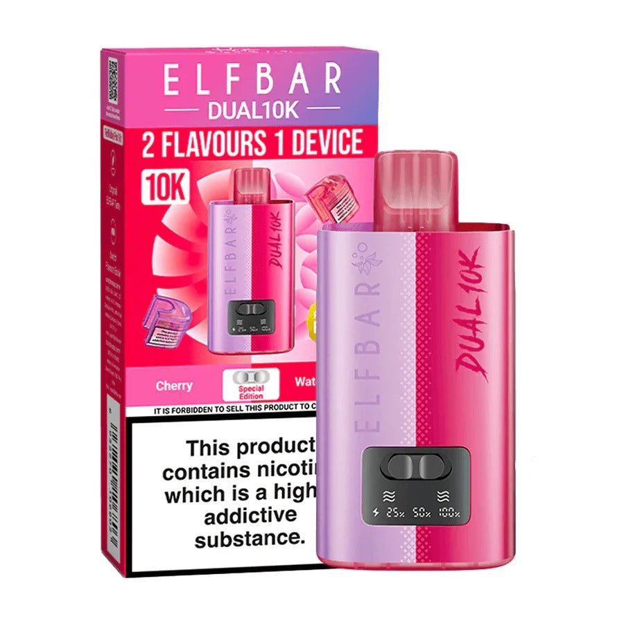 Elf Bar Dual 10K Disposable Vape Kit 20mg - Online - Vapes