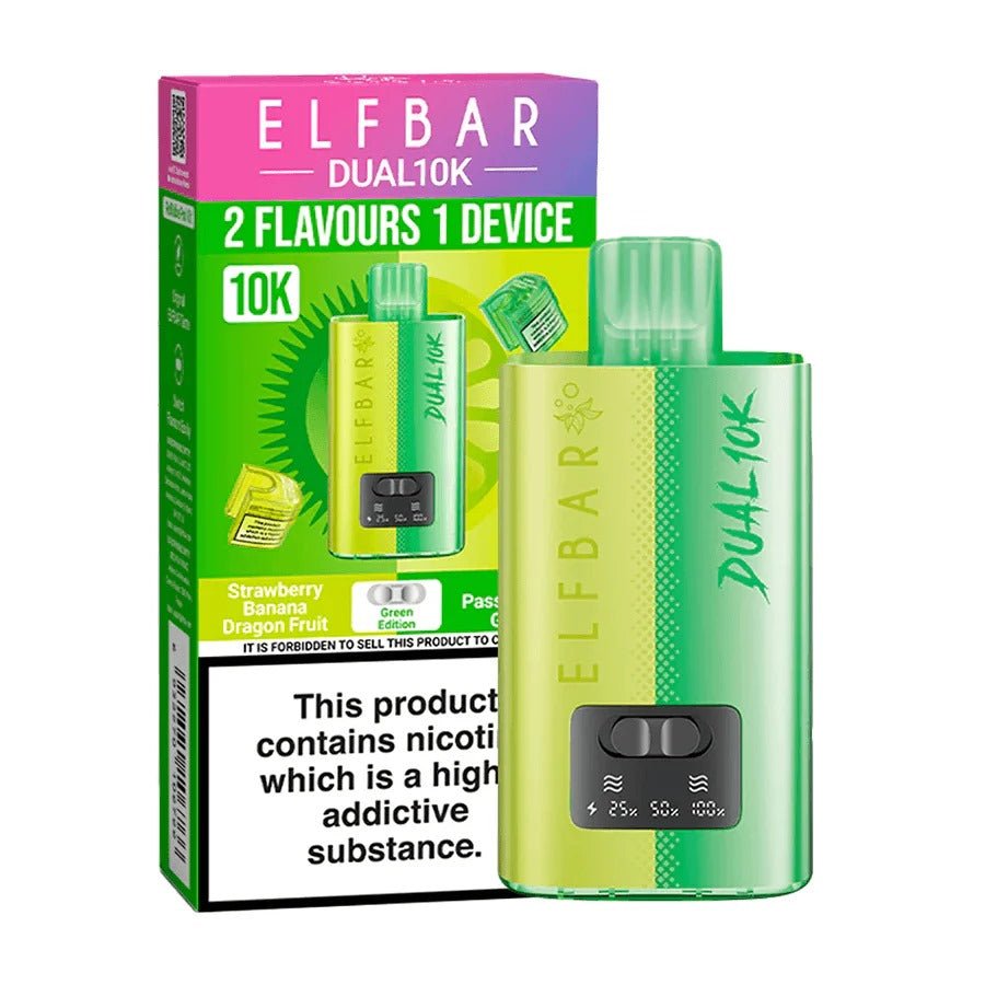 Elf Bar Dual 10K Disposable Vape Kit 20mg - Online - Vapes