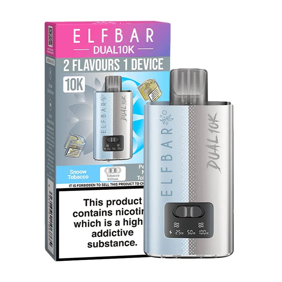 Elf Bar Dual 10K Disposable Vape Kit 20mg - Online - Vapes