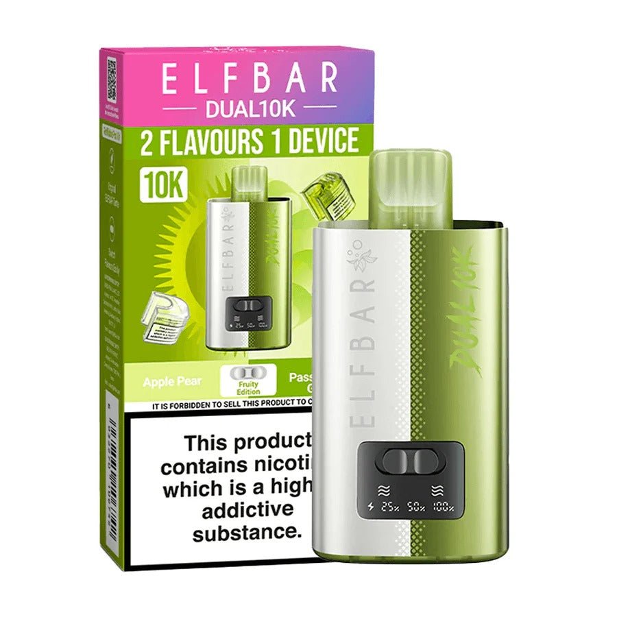 Elf Bar Dual 10K Disposable Vape Kit 20mg - Online - Vapes