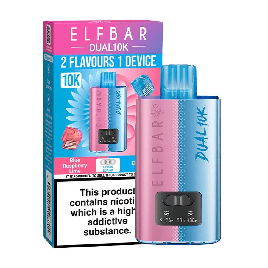 Elf Bar Dual 10K Disposable Vape Kit 20mg - Online - Vapes