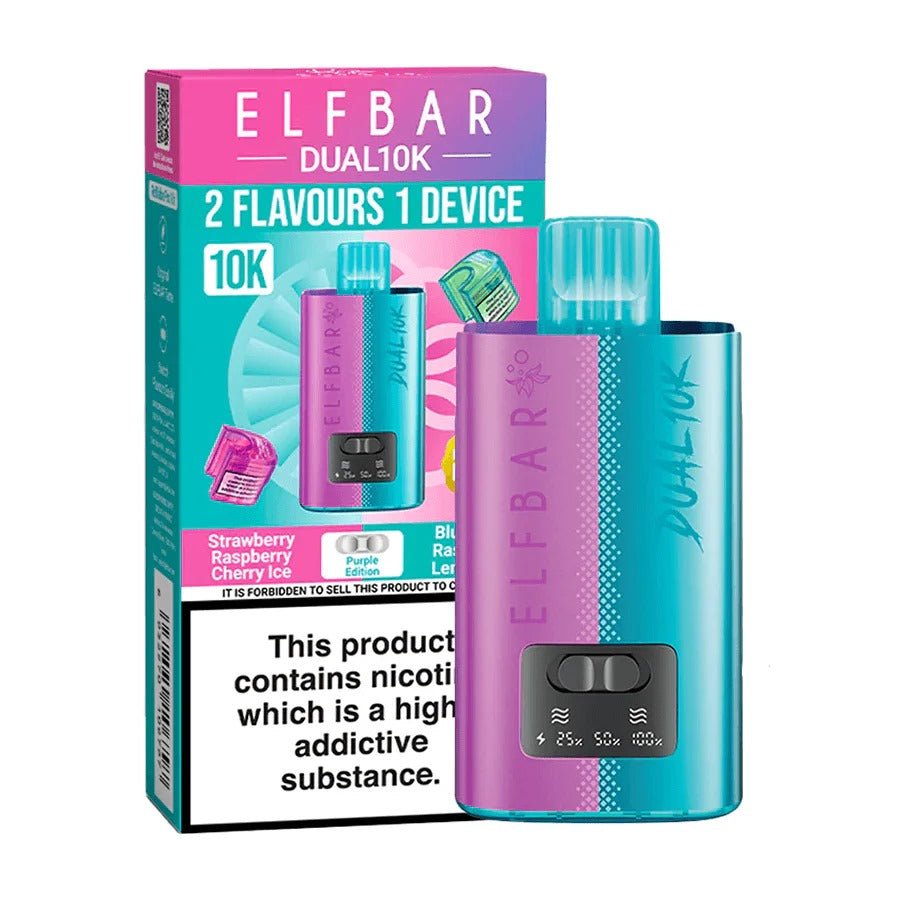 Elf Bar Dual 10K Disposable Vape Kit 20mg - Online - Vapes