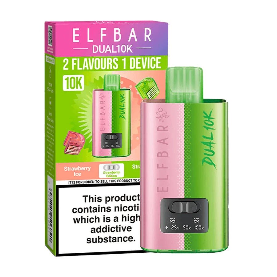 Elf Bar Dual 10K Disposable Vape Kit 20mg - Online - Vapes