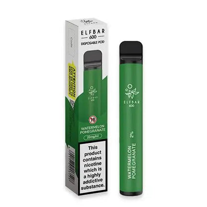 Elfbar 600 Disposable Vape - Online - Vapes