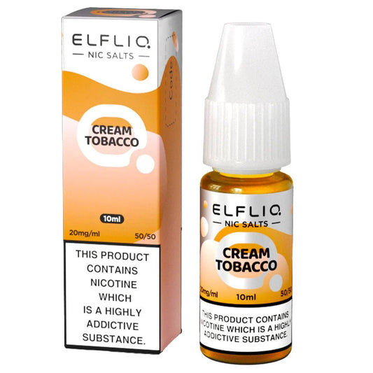 ElfLiq Nic Salt - Cream Tobacco - Online - Vapes