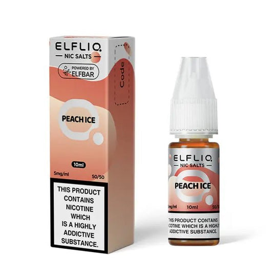 ElfLiq Nic Salt - Peach Ice - Online - Vapes