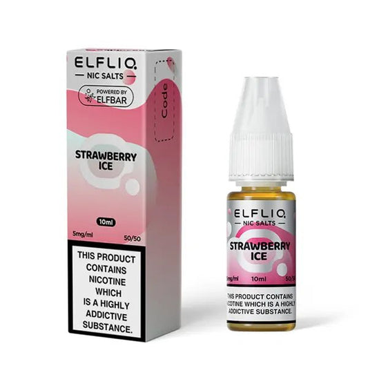 ElfLiq Nic Salt - Strawberry Ice - Online - Vapes