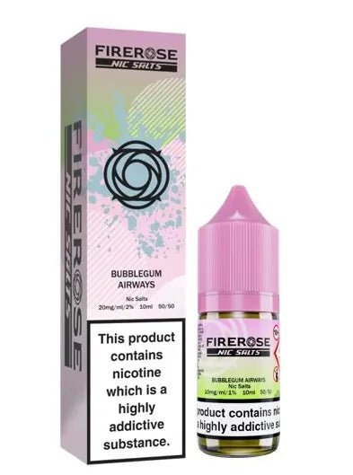 Elux Firerose 5000 Nic Salt - Bubblegum Airways - Online - Vapes