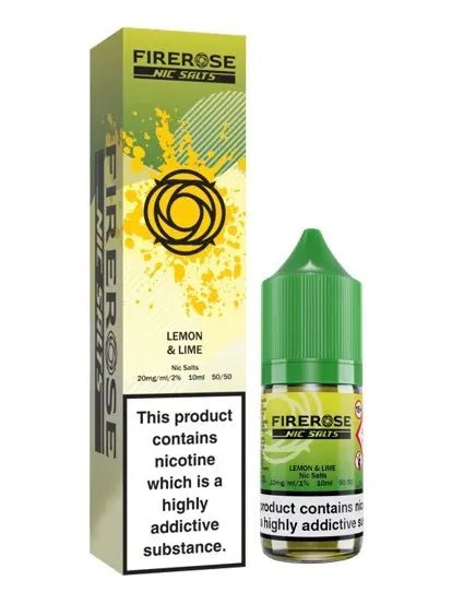 Elux Firerose 5000 Nic Salt - Lemon & Lime - Online - Vapes