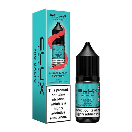 Elux Legend Nic Salt - Blueberry Sour Raspberry - Online - Vapes