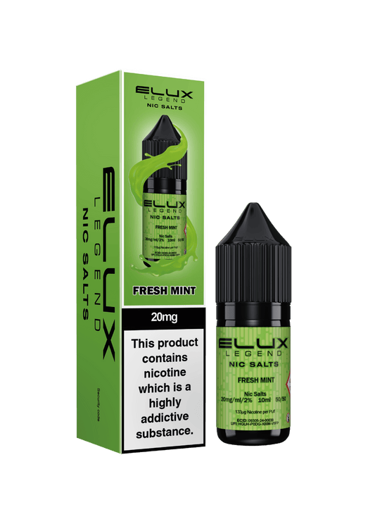 Elux Legend Nic Salt - Fresh Mint - Online - Vapes