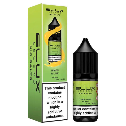 Elux Legend Nic Salt - Lemon & Lime - Online - Vapes