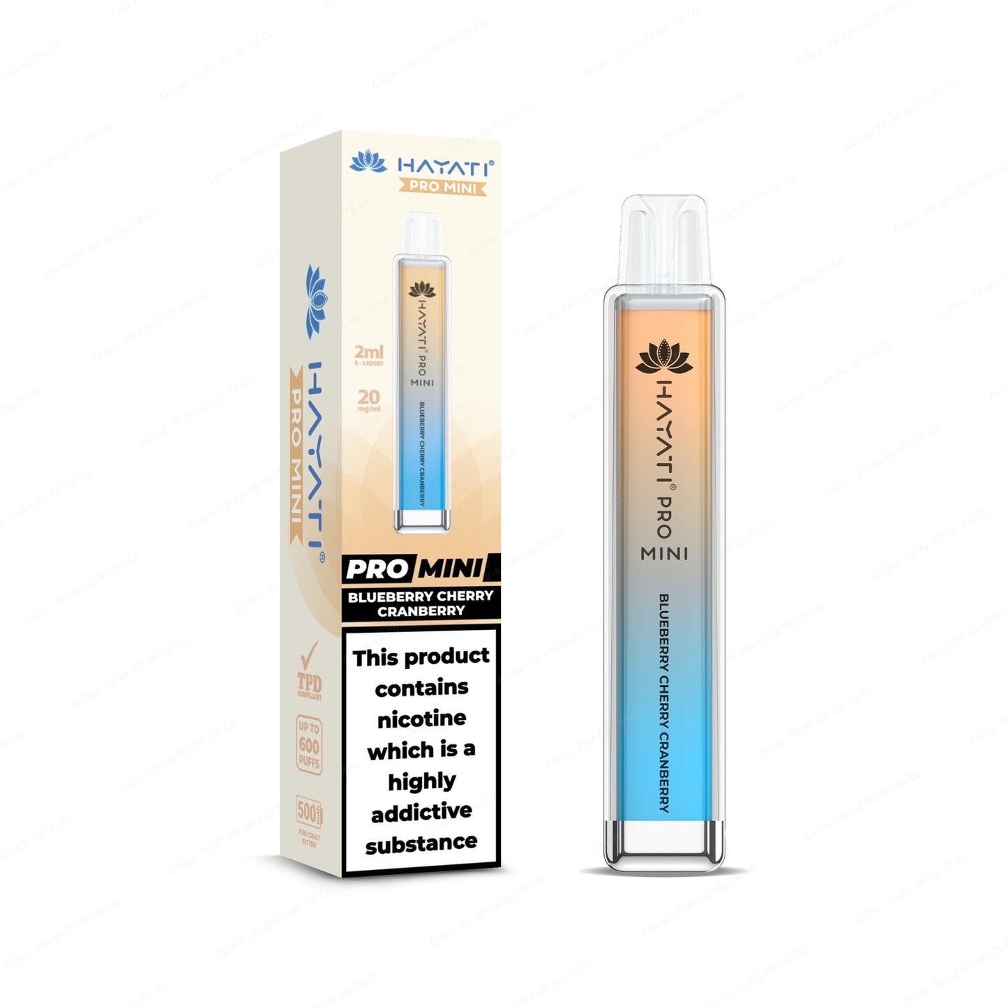 Hayati Pro Mini 600 Disposable - Online - Vapes