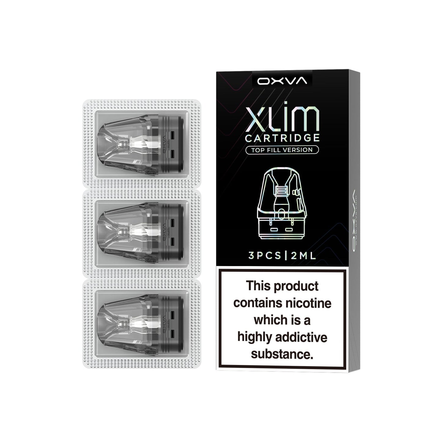 OXVA Xlim V3 Top Fill Replacement Pods - Online - Vapes