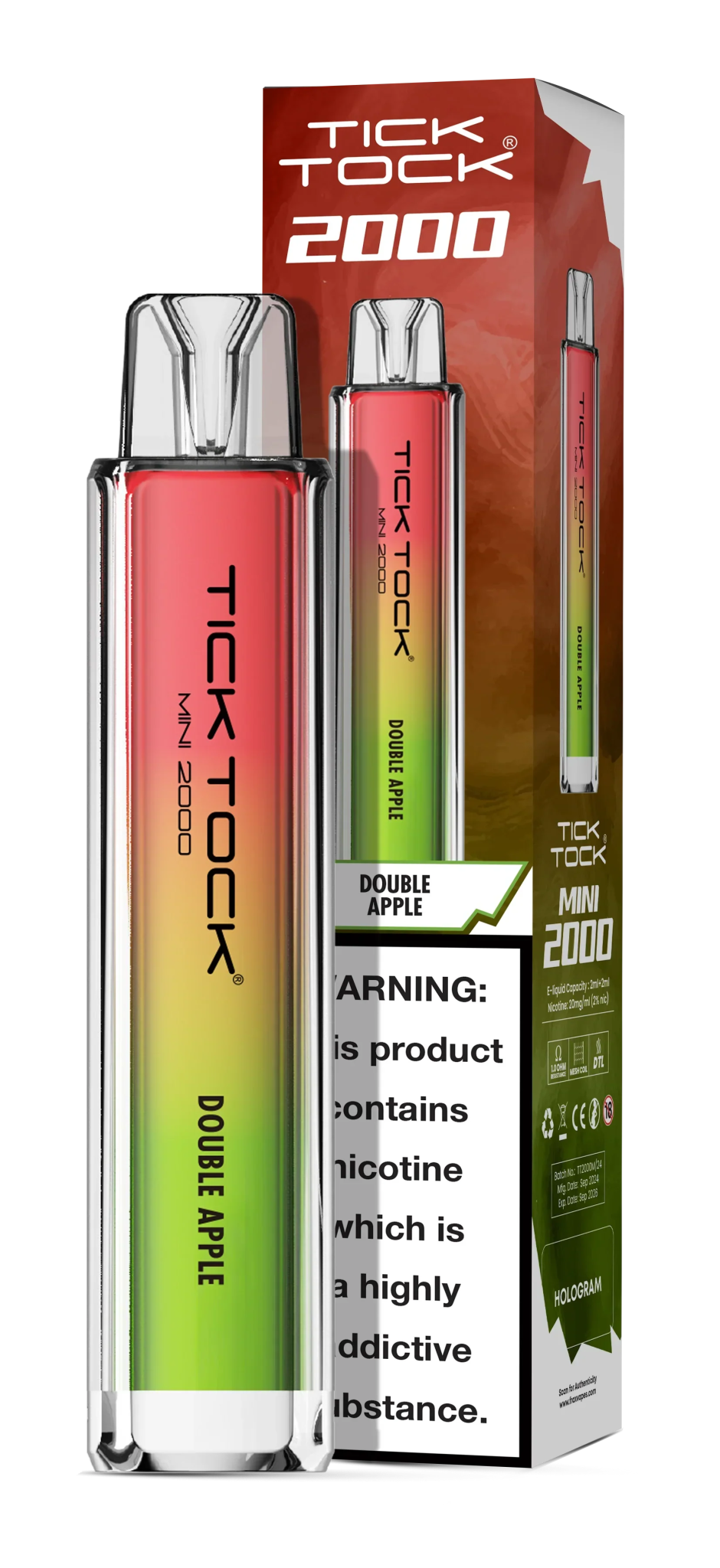 Tick Tock Mini 2000 - Online - Vapes