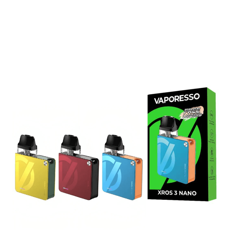 Vaporesso XROS 3 Nano Pod Vape Kit - Online - Vapes